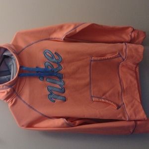 NIKE SIZE SMALL HOODIE.  PULL-OVER.  KANGAROO POCKET.  EXCELLENT CONDITION.